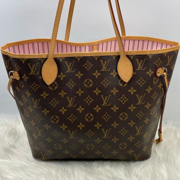 💎✨DISCONTINUED INTERIOR✨💎 Neverfull MM Monogram Canvas Tote Bag - Picture 3 of 9